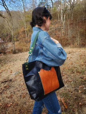 "Beautiful Soul" Designer Hand-painted Handbag - Winter/Spring 2022-23 Collection