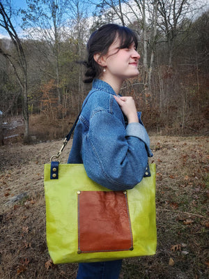 "Beautiful Soul" Designer Hand-painted Handbag - Winter/Spring 2022-23 Collection